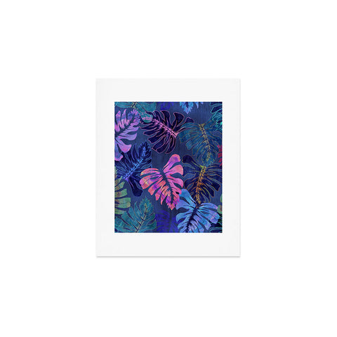 Schatzi Brown Phoenix Tropical Indigo Art Print