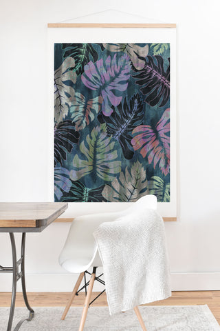 Schatzi Brown Phoenix Tropical Juniper Art Print And Hanger