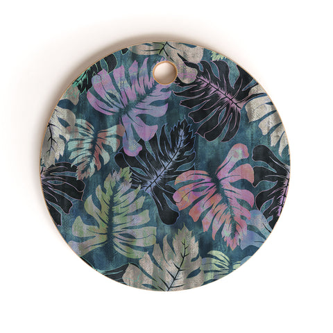 Schatzi Brown Phoenix Tropical Juniper Cutting Board Round