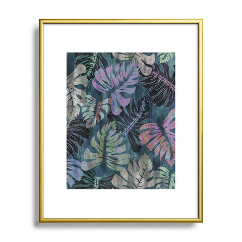 Schatzi Brown Phoenix Tropical Juniper Metal Framed Art Print