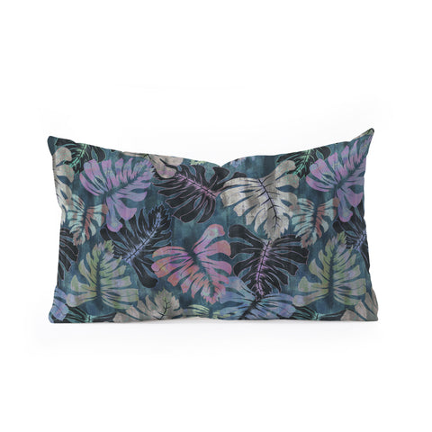 Schatzi Brown Phoenix Tropical Juniper Oblong Throw Pillow