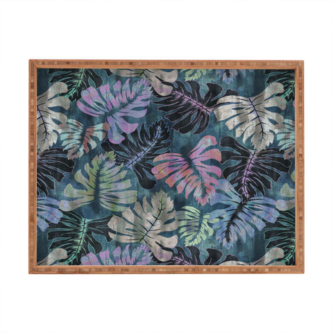 Schatzi Brown Phoenix Tropical Juniper Rectangular Tray