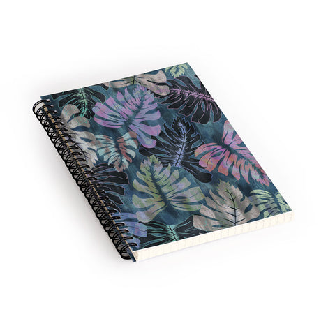 Schatzi Brown Phoenix Tropical Juniper Spiral Notebook