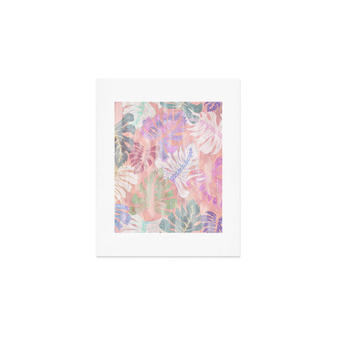 Schatzi Brown Phoenix Tropical Peach Art Print