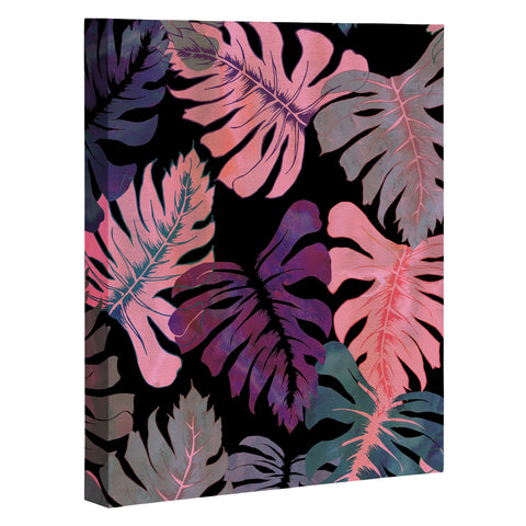 Schatzi Brown Phoenix Tropical Pink Art Canvas