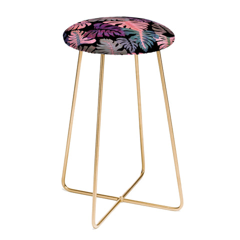 Schatzi Brown Phoenix Tropical Pink Counter Stool