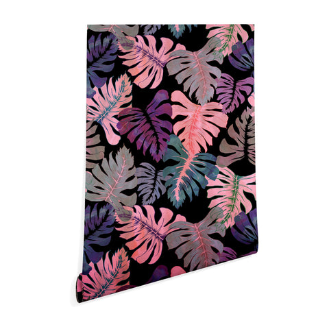 Schatzi Brown Phoenix Tropical Pink Wallpaper