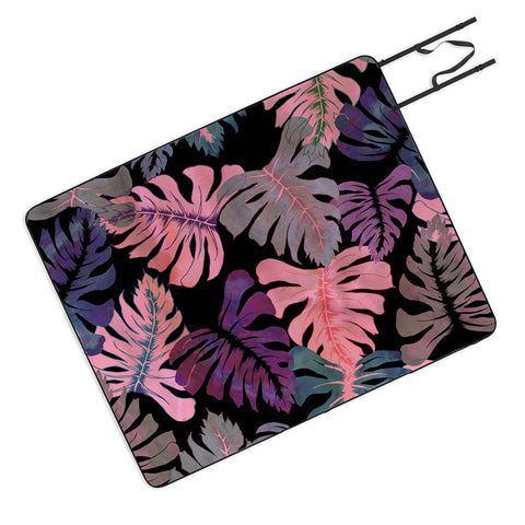 Schatzi Brown Phoenix Tropical Pink Picnic Blanket