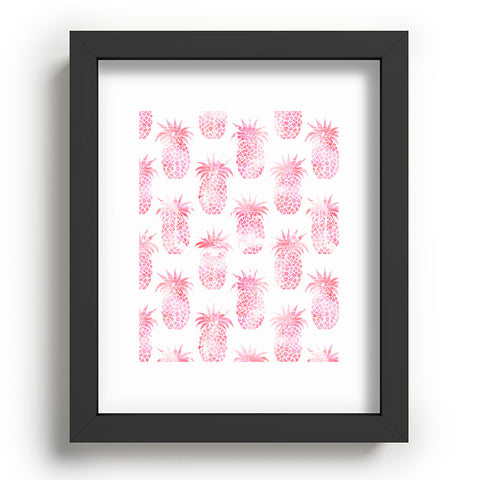 Schatzi Brown Pineapple Pink Recessed Framing Rectangle