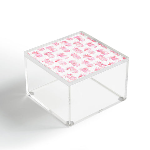 Schatzi Brown Pineapple Pink Acrylic Box