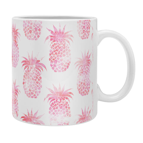 Schatzi Brown Pineapple Pink Coffee Mug