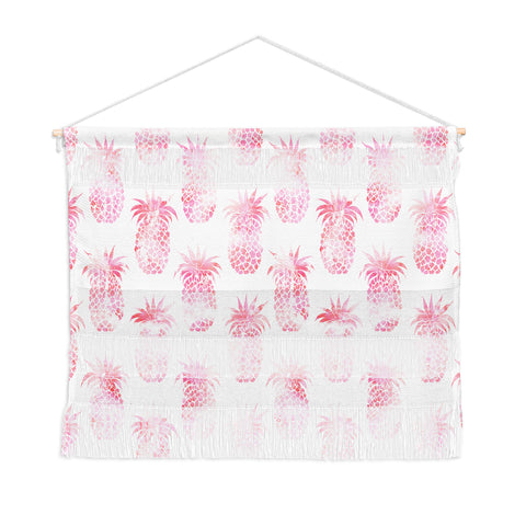 Schatzi Brown Pineapple Pink Wall Hanging Landscape