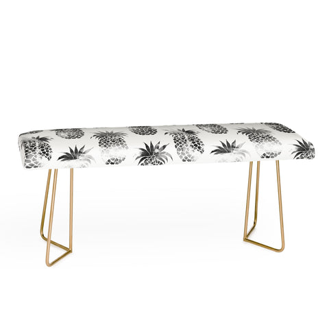 Schatzi Brown Pineapples Black Bench