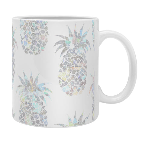 Schatzi Brown Pineapples Crystal Coffee Mug