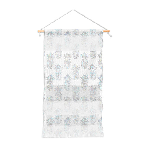 Schatzi Brown Pineapples Crystal Wall Hanging Portrait