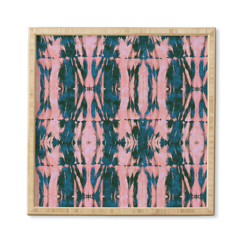 Schatzi Brown Quinn Tie Dye 1A Framed Wall Art