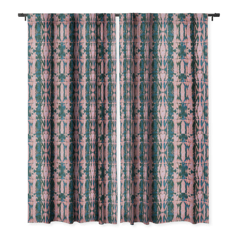 Schatzi Brown Quinn Tie Dye 1A Blackout Window Curtain