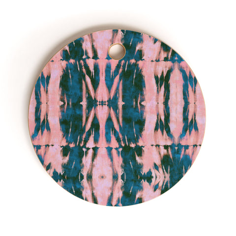 Schatzi Brown Quinn Tie Dye 1A Cutting Board Round