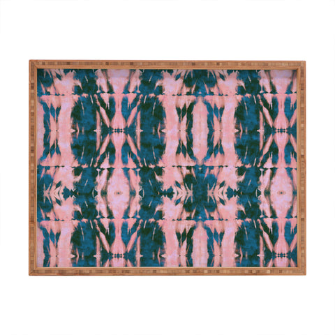 Schatzi Brown Quinn Tie Dye 1A Rectangular Tray