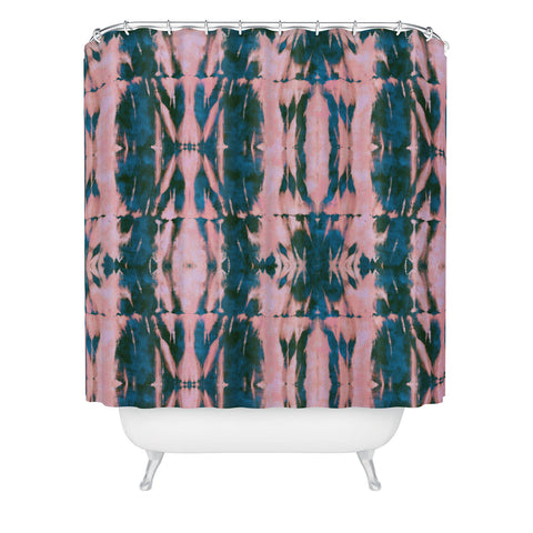 Schatzi Brown Quinn Tie Dye 1A Shower Curtain