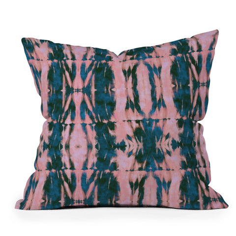Schatzi Brown Quinn Tie Dye 1A Throw Pillow