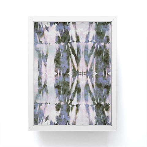 Schatzi Brown Quinn Tie Dye Gray Framed Mini Art Print