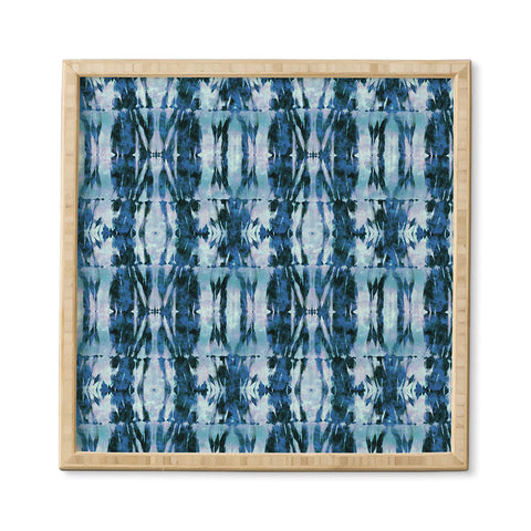 Schatzi Brown Quinn Tie Dye Marine Framed Wall Art