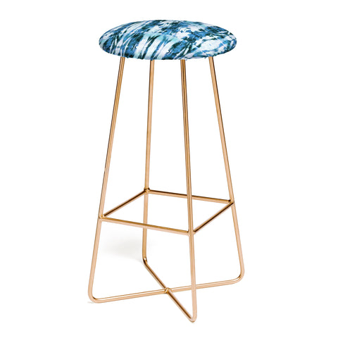 Schatzi Brown Quinn Tie Dye Marine Bar Stool