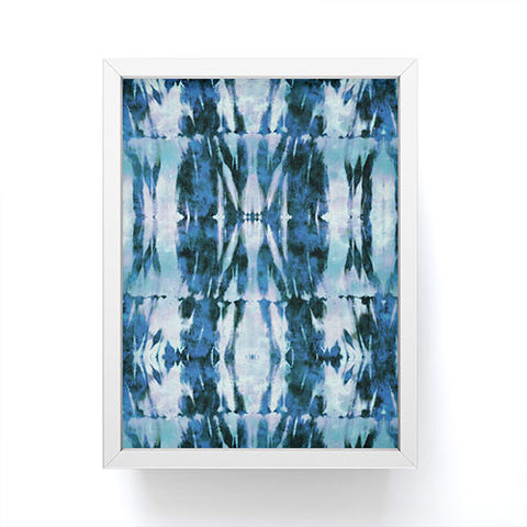 Schatzi Brown Quinn Tie Dye Marine Framed Mini Art Print