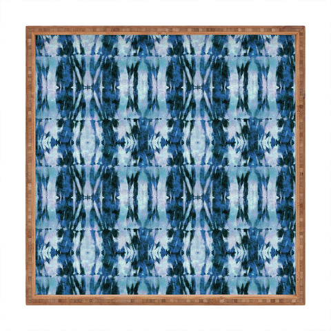 Schatzi Brown Quinn Tie Dye Marine Square Tray