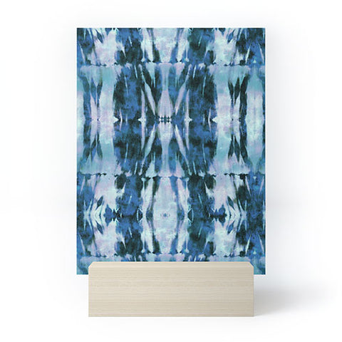 Schatzi Brown Quinn Tie Dye Marine Mini Art Print