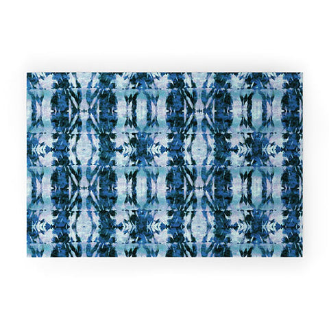 Schatzi Brown Quinn Tie Dye Marine Welcome Mat