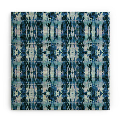 Schatzi Brown Quinn Tie Dye Marine Wood Wall Mural