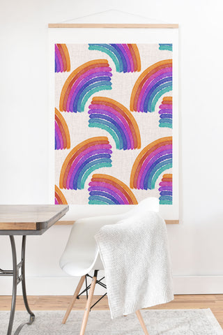Schatzi Brown Rainbow Arch Art Print And Hanger