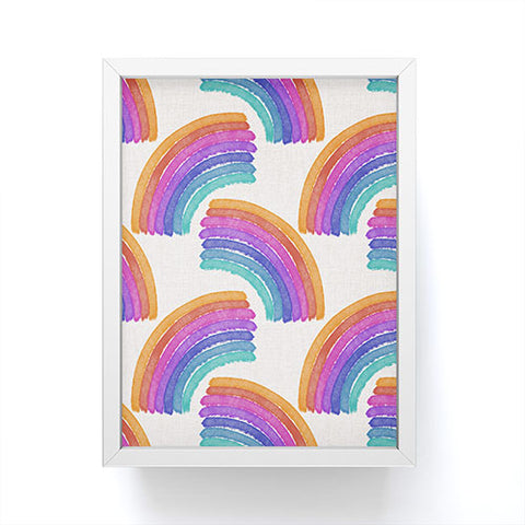 Schatzi Brown Rainbow Arch Framed Mini Art Print
