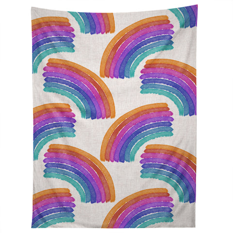 Schatzi Brown Rainbow Arch Tapestry