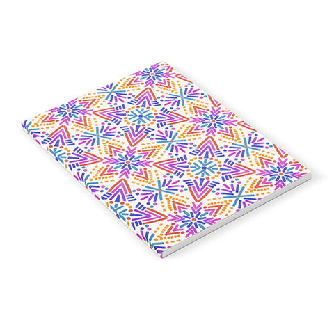 Schatzi Brown Rainbow Tribal Boho 2 Notebook