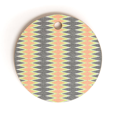 Schatzi Brown Reeve Boho 21C Cutting Board Round