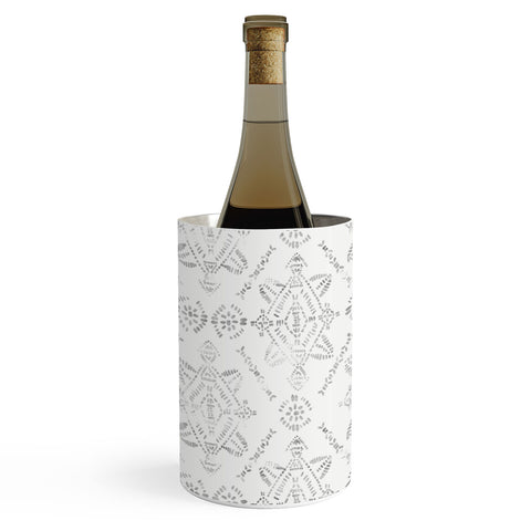 Schatzi Brown Reeve Pattern White Wine Chiller