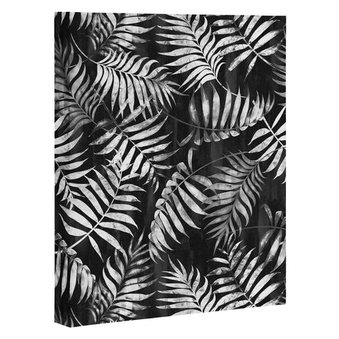 Schatzi Brown Reeya Tropical Black Art Canvas