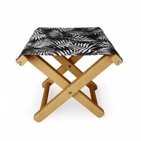 Schatzi Brown Reeya Tropical Black Folding Stool