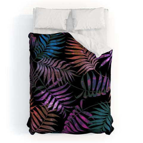 Schatzi Brown Reeya Tropical Night Duvet Cover