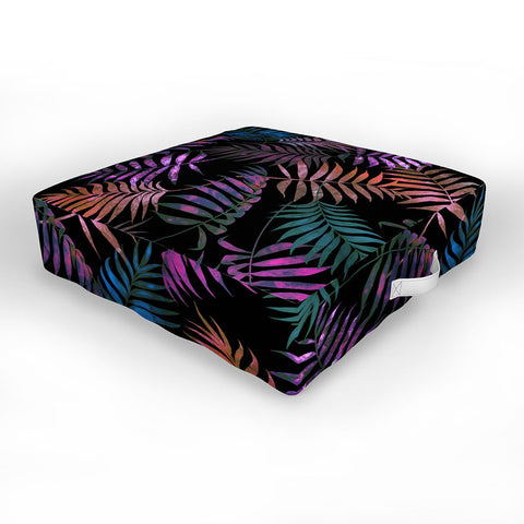 Schatzi Brown Reeya Tropical Night Outdoor Floor Cushion