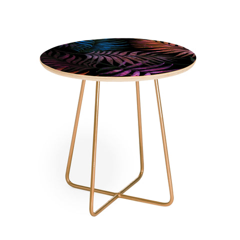 Schatzi Brown Reeya Tropical Night Round Side Table
