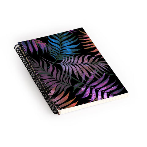 Schatzi Brown Reeya Tropical Night Spiral Notebook