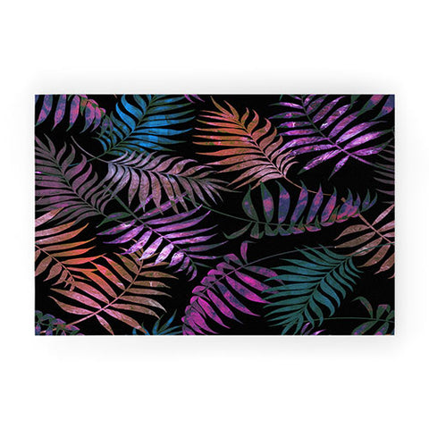 Schatzi Brown Reeya Tropical Night Welcome Mat