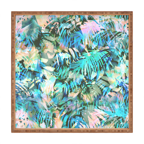 Schatzi Brown San Juan Aqua Square Tray