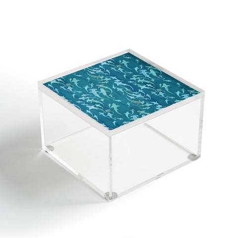 Schatzi Brown Sharky Aqua Acrylic Box