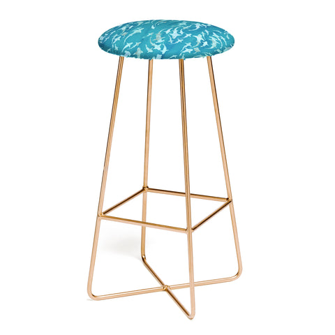 Schatzi Brown Sharky Aqua Bar Stool