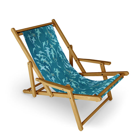 Schatzi Brown Sharky Aqua Sling Chair